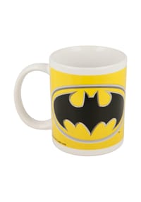 Batman - Batman Tasse 325ml Gotham City Keramikbecher im Geschenkset – DC Fanar - Weiß 12x10x10 cm
