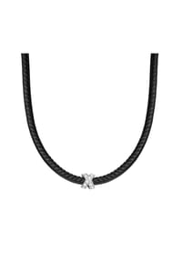 Luluandjane - Kette Zirkonia weiß - silber