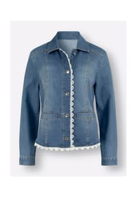 Sieh an! - Jeans-Blazer - blue-bleached