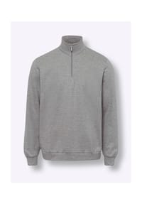 SIEH AN! - Sweatshirt - hellgrau-meliert