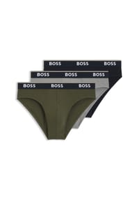 BOSS - Slip, 3er-Pack, für, Herren - 477 OPEN BLUE