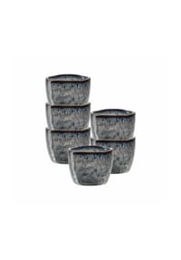 LEONARDO Eierbecher Matera ø 5,2 cm 6er Set - MATERA - anthrazit