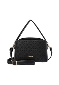 L.CREDI - Orchidea Orchidea Schultertasche 22 cm - schwarz