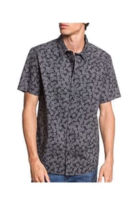 QUIKSILVER - Kurzarm Hemd Dots Flower - mehrfarbig