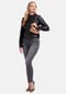 GUESS Bikerjacke, Stehkragen, verdeckter Reißverschluss, für Damen Bild 9