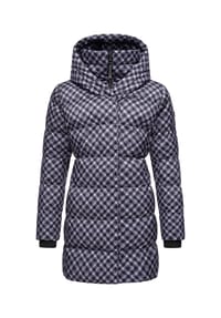 ragwear™ - Steppmantel Niara Print - Black