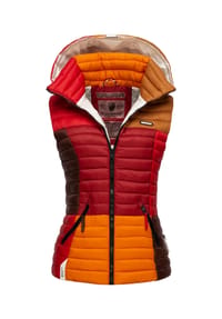 NAVAHOO® - Steppweste Shadaa Multikulti - Multicolour Autumn Leaves