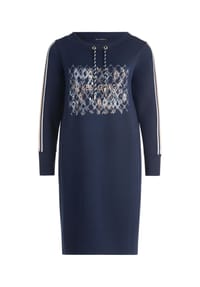 BETTY BARCLAY - Jerseykleid mit 3/4 Arm - dunkelblau