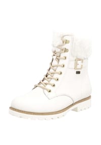 remonte® - Winterstiefeletten, Leder, Lammfellfutter, für Damen - 80 DIRTYWHITE/BIA