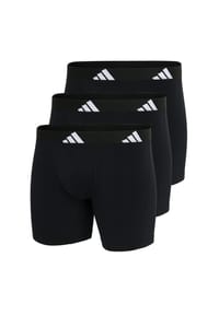 adidas - Active Flex Cotton Pants, 3er-Pack, für Herren - 000 BLACK