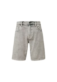 QS - Jeansshorts, Five-Pockets, für Herren - 91Y2 GREY/BLACK