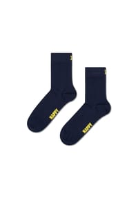 HAPPY SOCKS - Socken "Solid", 3er-Pack - 9000 BLACK