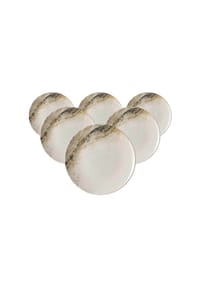 Ritzenhoff & Breker Dessertteller Arezzo ø 20,5 cm 6er Set braun - AREZZO - braun