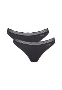 sloggi - String Go Blush, Gummibund, für Damen - 0004 BLACK