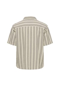 ONLY & SONS - Hemd Cruz Seersucker Kurzarmhemd - hellbraun