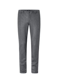 redpoint - Slim-Fit Jogg Chinohose mit Karomuster Colwood - grey black check