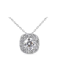 VANDENBERG - Damen Kette, 925er Silber mit 13 Lab-Grown Diamanten, zus. ca. 2,01 Karat - SILBER