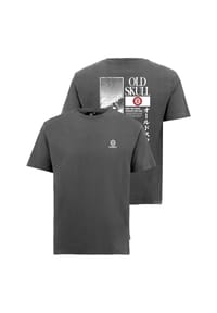 OLDSKULL - T-Shirt Asian Lotus Surf Logo Graphic Traditionelles fernöstliches Motiv - Black