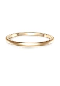 GLANZSTÜCKE MÜNCHEN - Damen Ring aus 925/- Sterling Silber in Gelbgold - gelbgold