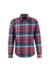 LERROS - Modisches Karohemd aus Flanell - MAPLE RED