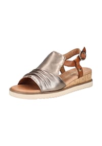 MARCO TOZZI® - Leder Sandalen - Rosegold