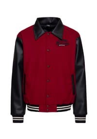 KING KEROSIN - Collegejacke mit Innenfutter - bordeaux