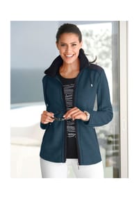 Witt - Fleece-Jacke - beige-schwarz
