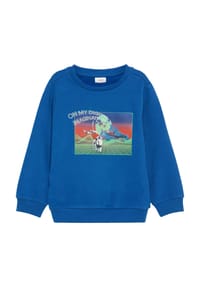 s.Oliver - Sweatshirt, Rundhals, für Kinder - 5534 BLUE