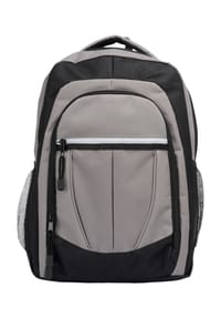 GLOBETROTTER Basic - Rucksack "Basic", gepolsterter Rücken, seitliche Fächer - BLACK