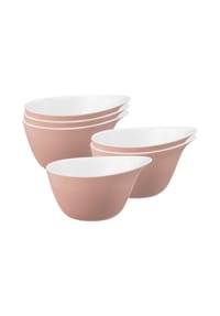 Seltmann Weiden Müslischalen Life Fashion 16 x 14 cm 6er Set - LIFE - blau