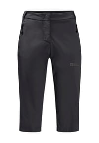 Jack Wolfskin - Softshell-Wanderhose "Active Light", Dreiviertellänge, atmungaktiv, für Damen - 6000 BLACK