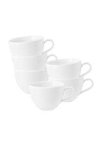 Seltmann Weiden Milchkaffeetassen Beat Color Glaze 0,35 l 6er Set - BEAT - beige
