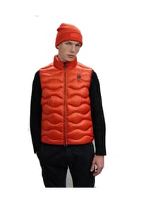 Blauer.®USA - Herren WEste WELLENOPTIK DANNY Vermiglio - orange