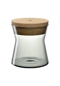 LEONARDO Vorratsglas - FORMA X - GRAU