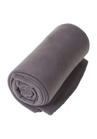 GALERIA home - Wohnplaid, Fleece - ANTHRAZIT