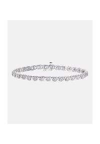 Diamant L'eternel - Tennis Armband, mit Diamant, 375 Weißgold - white gold