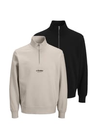 JACK & JONES - Sweattroyer 2er Pack Soho - Grau