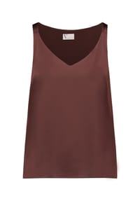 Vera Mont - Shirtbluse, V-Ausschnitt, für Damen - 7409 ESPRES. BROWN