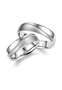MARRYA MARRYA - MARRYA Silber Ringe Trauringe Eheringe Partnerringe - Damen Ring - silber