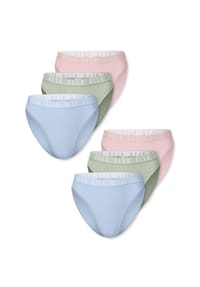 ELLE - Slip High Leg - ELLE LOGO - Classic Mix
