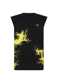 PLEIN SPORT - Tank-Top SPLASH - black