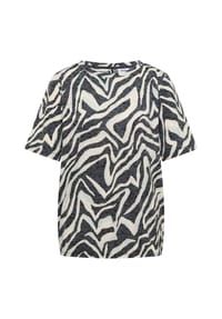 CECIL - T-Shirt, Ausbrenner-Optik, für Damen - 37672 GREEN