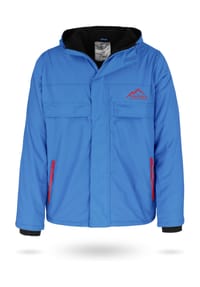 normani® - Herren Windjacke Tuuli - Anthrazit/Schwarz