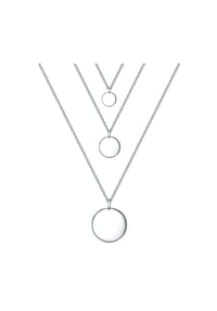 Luluandjane - Damen Kette aus Metall-Legierung in Silber - silber