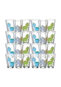 RitzenhoffAndBreker Kindergläser Dino 200 ml 24er Set bunt - DINOS - bunt