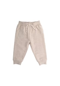 maximo® - BABY-Sweathose, Rippbündchen - beigemeliert