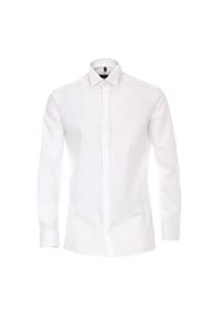 CASAMODA - Herren Businesshemd uni Modern Fit - Weiß