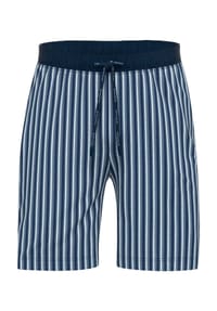 TOM TAILOR - Schlafanzug-Shorts, Gummibund, Tunnelzug, für Herren - 633 BLAU-DUNKEL-S