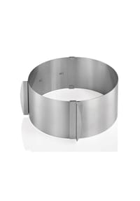 KÜCHENPROFI - Tortenring - SILBER
