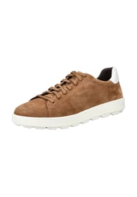 GEOX - Veloursleder Sneaker - Toffee